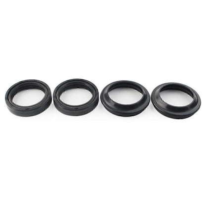 4 Pcs 33X46 MM Motorcycle Front Fork Damper Shock Absorber Seal