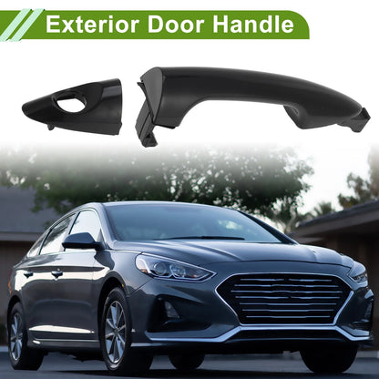 Exterior Door Handle for Hyundai Accent 2012-2017 Black Front Left
