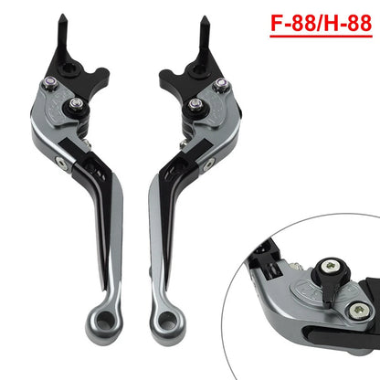 Folding Extendable Brake Clutch Levers for Kawasaki ZX1400 ZX14R ZZR1400 (2006-2023)