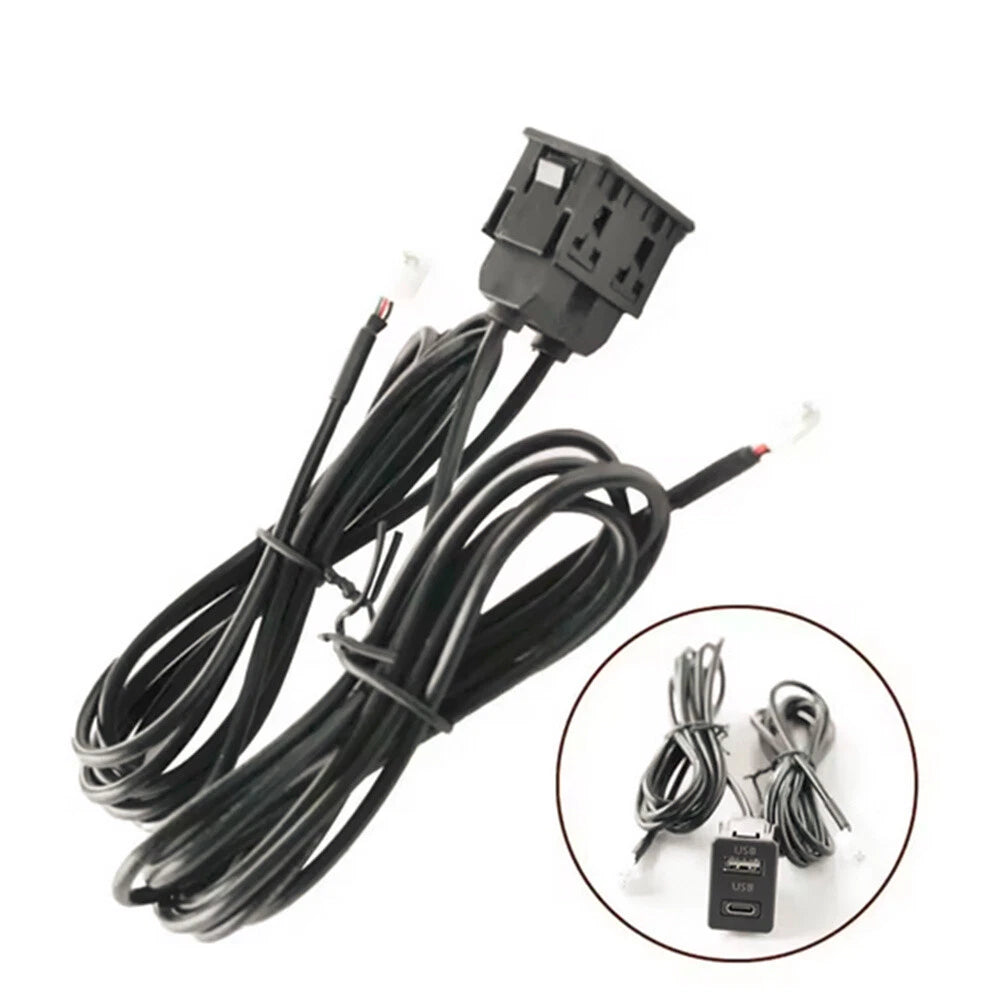 USB & TYPE-C Panel Interface Extension Cable Adapter for Navigation 4 & 6 Pin (145cm)