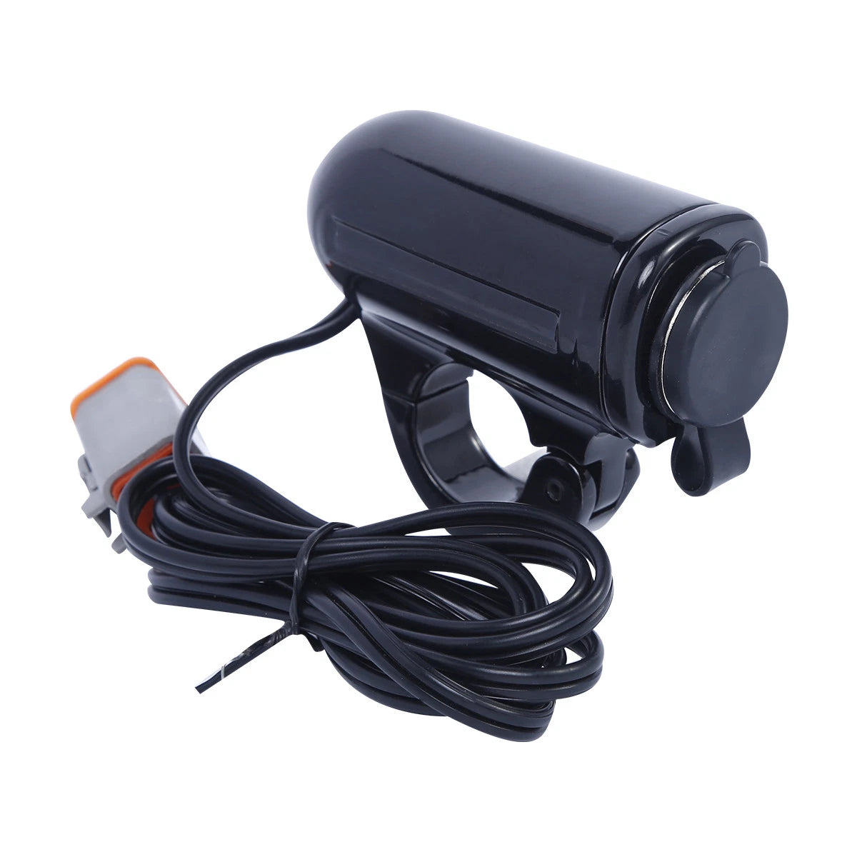 Handlebar Mount Auxiliary Power Port for Harley Softail Deluxe (2011-Current)