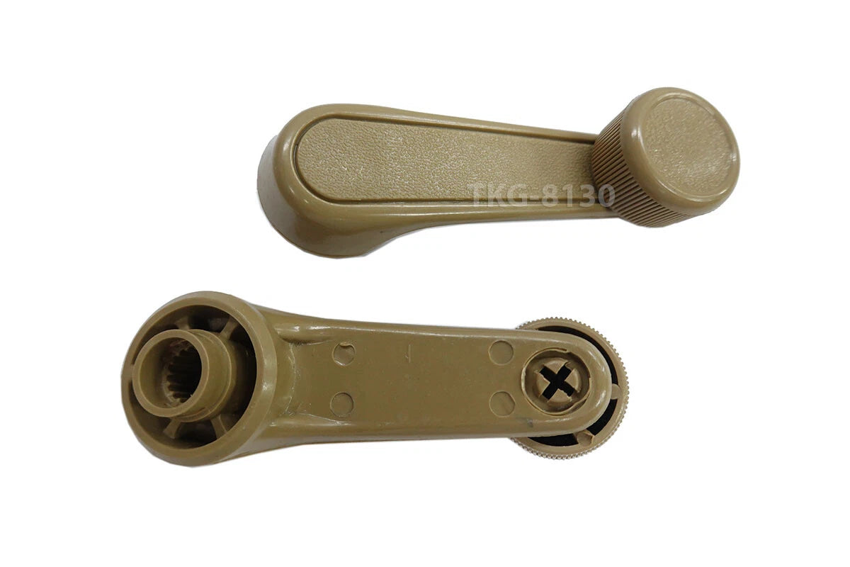 Beige Window Crank Handle for Toyota Tundra, Camry, 4Runner, Tercel, Celica (2000-2023)