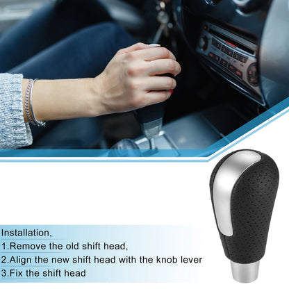 Automatic Gear Shift Knob for Mazda 3 (2009-2016) - Matte Silver Tone