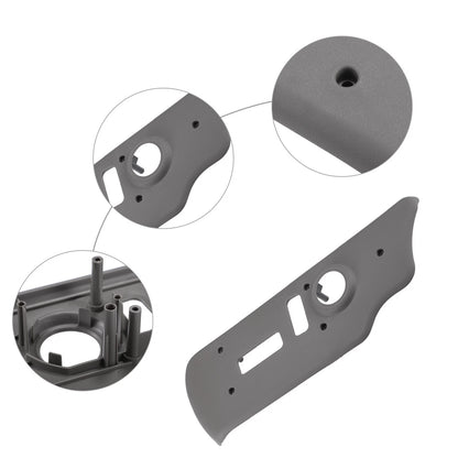 Front Left Seat Switch Housing Trim Bezel Panel for GMC Yukon XL 1500 Gray