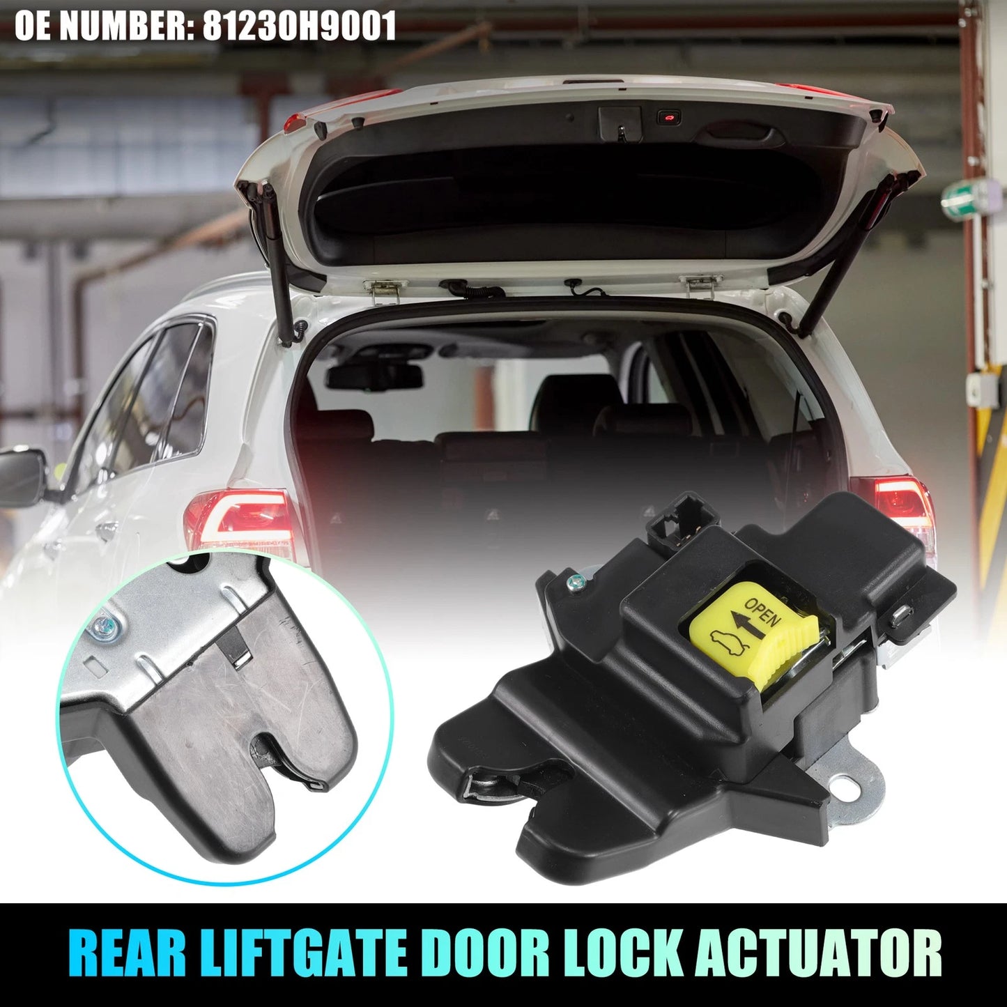 Rear Liftgate Door Lock Actuator Motor for Kia Rio (2018-2021)