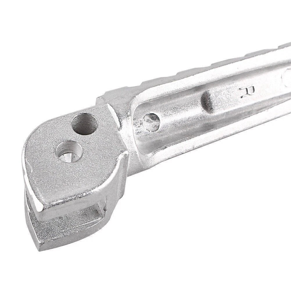 Rider Front Silver Footpegs Kit for DUCATI Monster 696 796 (2009-2013)