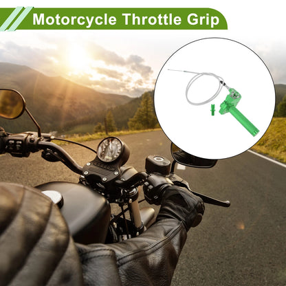 22mm CNC Aluminum Alloy 7/8″ Handlebar Green for Motorcycle