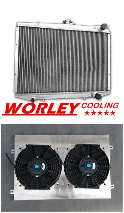 Radiator & Fan Shroud for Nissan D21 Pathfinder Pickup 1986-1997
