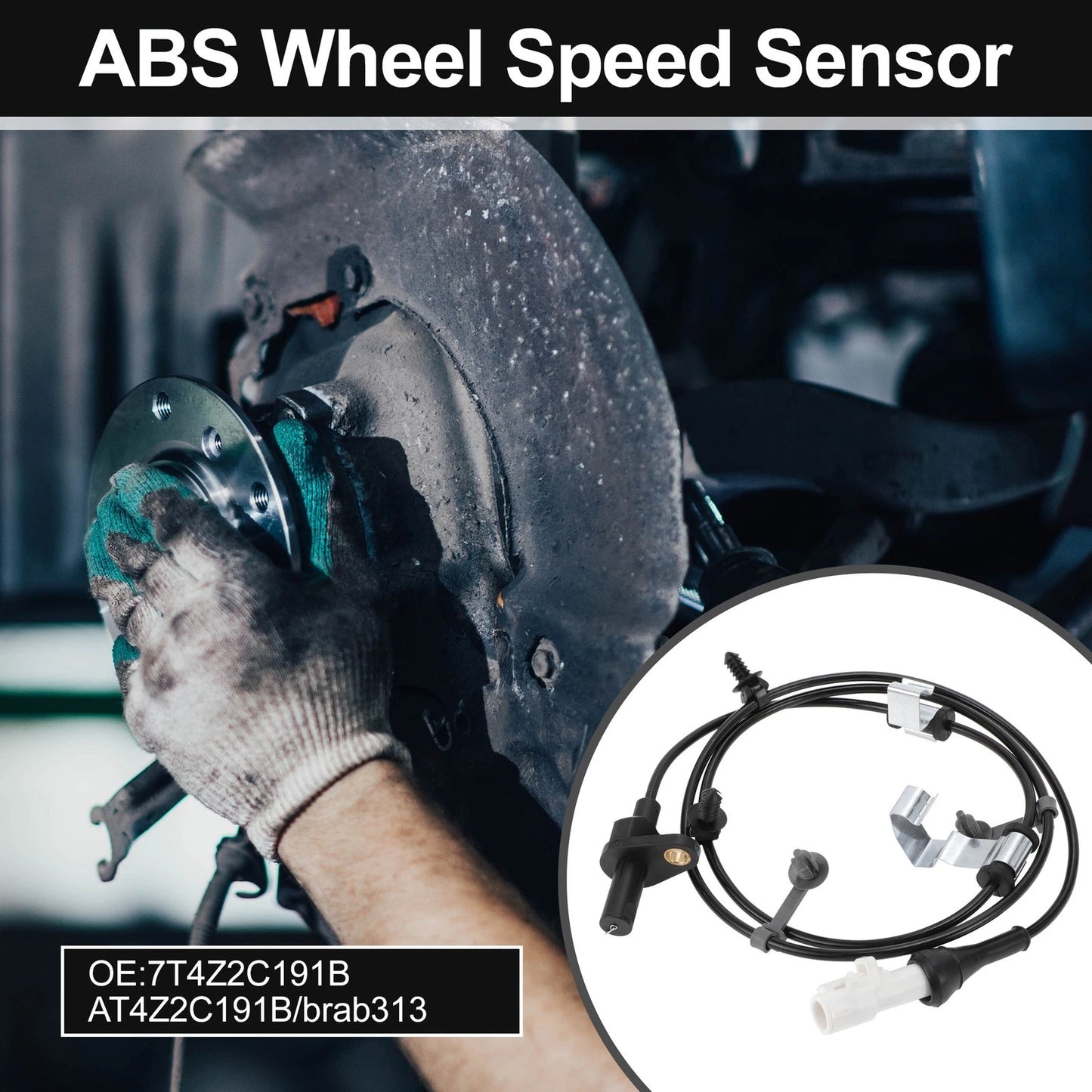 ABS Wheel Speed Sensor for Ford Edge (2007-2014)