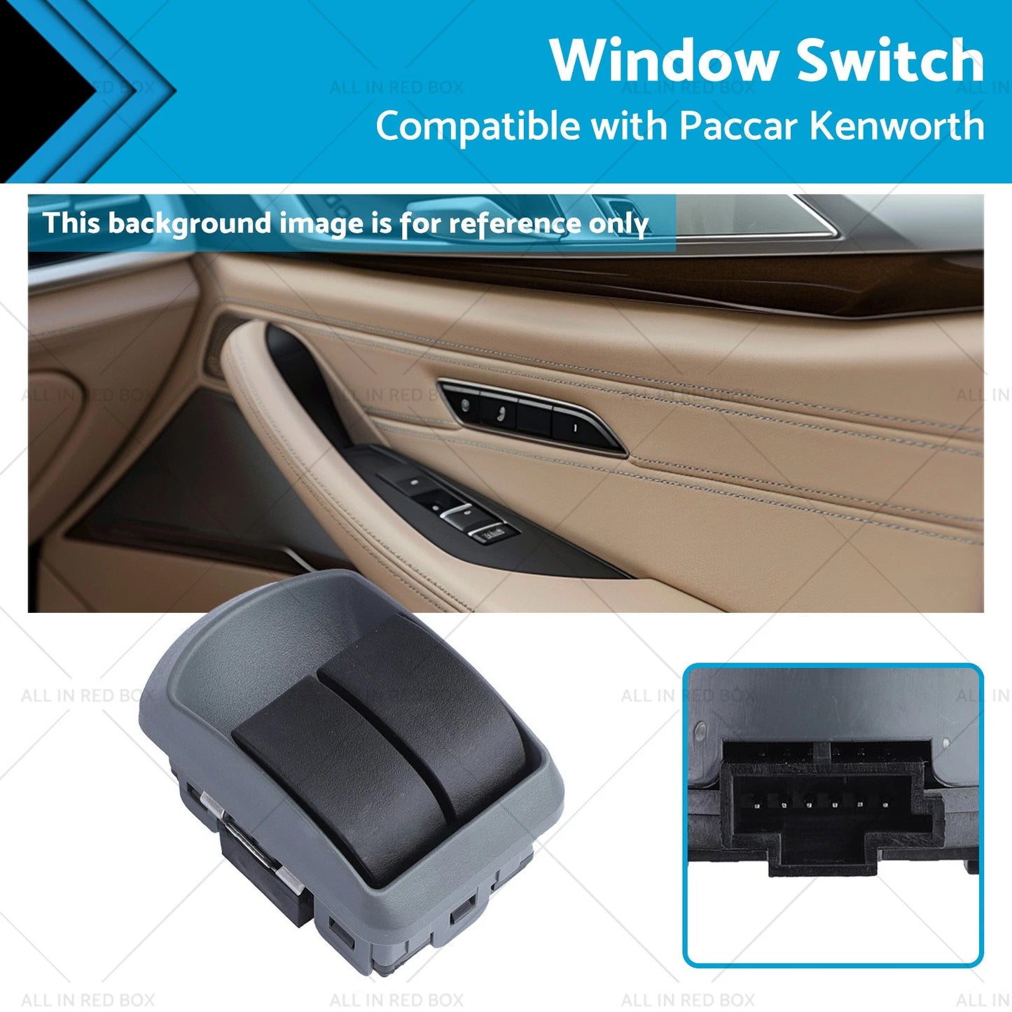 Dual Window Switch for Paccar Kenworth