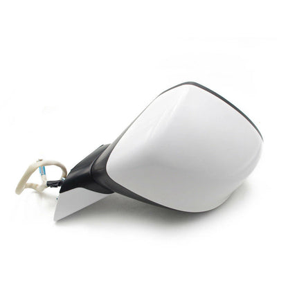 Car Side Mirror 1 Pair for Honda Civic (2012-2015) White Power Glass
