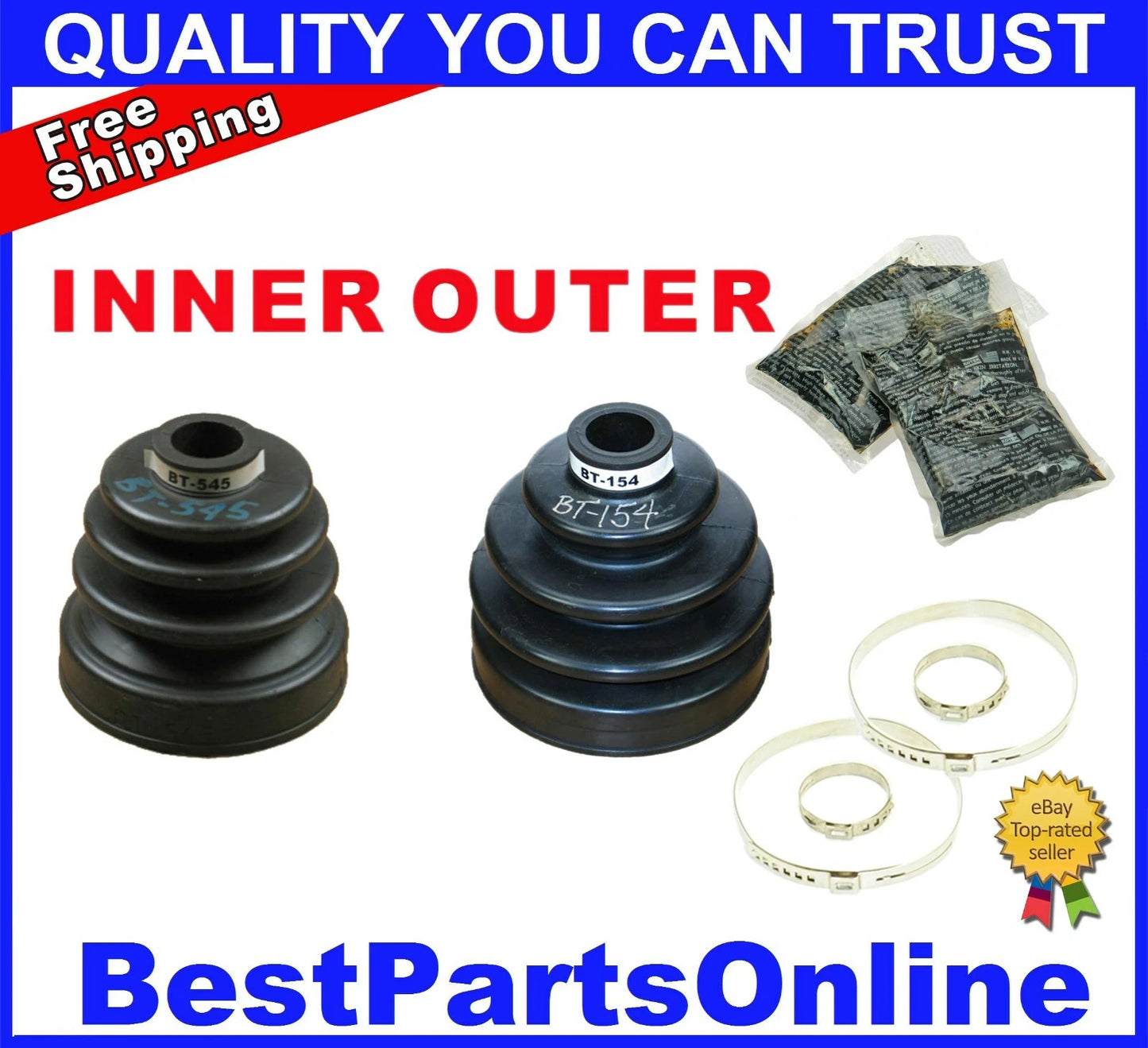 CV Boot Repair Kit / 1 x / CV Boot Repair Kit for Nissan Maxima (1985–2001)