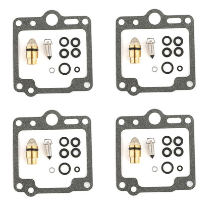 4 Sets Carburetor Repair Kit for Yamaha XJ700, XJ750, FJ1100 (1985-1990)