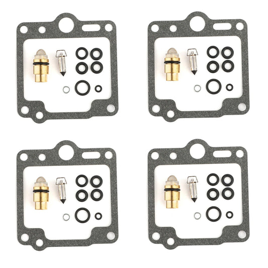 4 Sets Carburetor Repair Kit for Yamaha XJ700, XJ750, FJ1100 (1985-1990)
