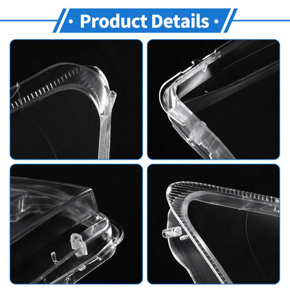 Front Right Headlight Lens Cover for Mitsubishi Pajero (2007-2018)