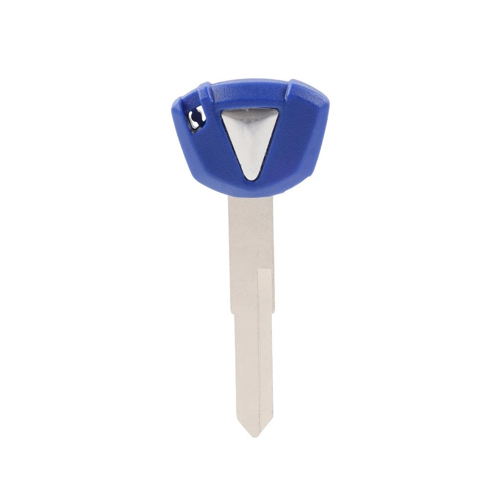 Blue Motorcycle Blank Uncut Key Blade for Kawasaki ZX-10R Z1000 ER6N (2011-2012)