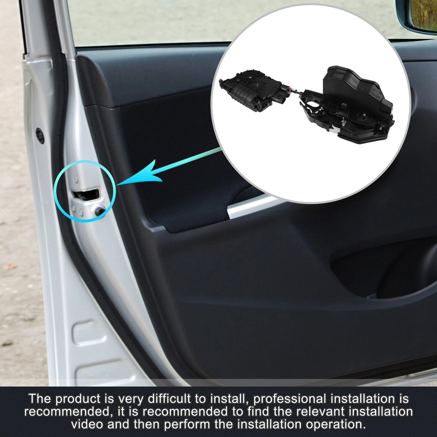 Front Left Door Lock Actuator for BMW X5 E70, X6 E71 (2007-2014)