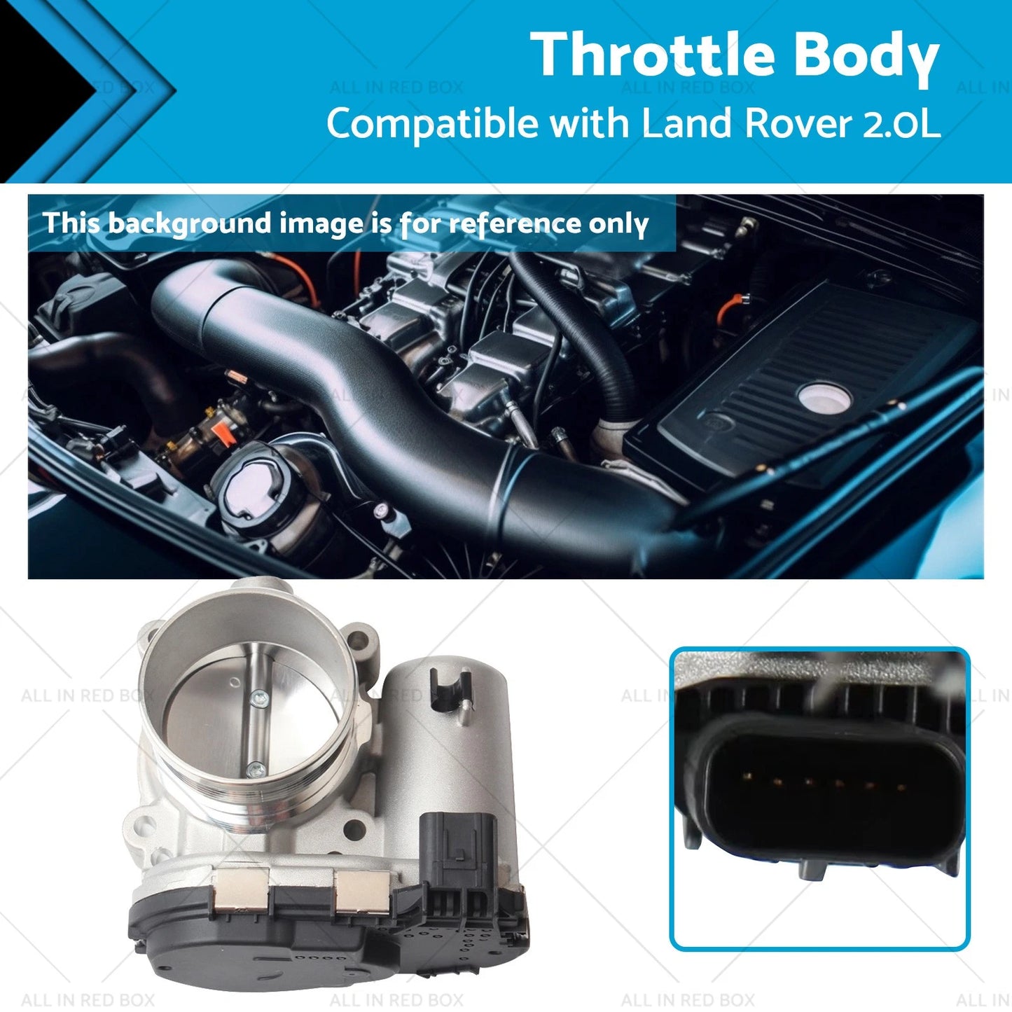 Throttle Body for 2014-2017 Land Rover 2.0L LR049646 0280750585 5152338