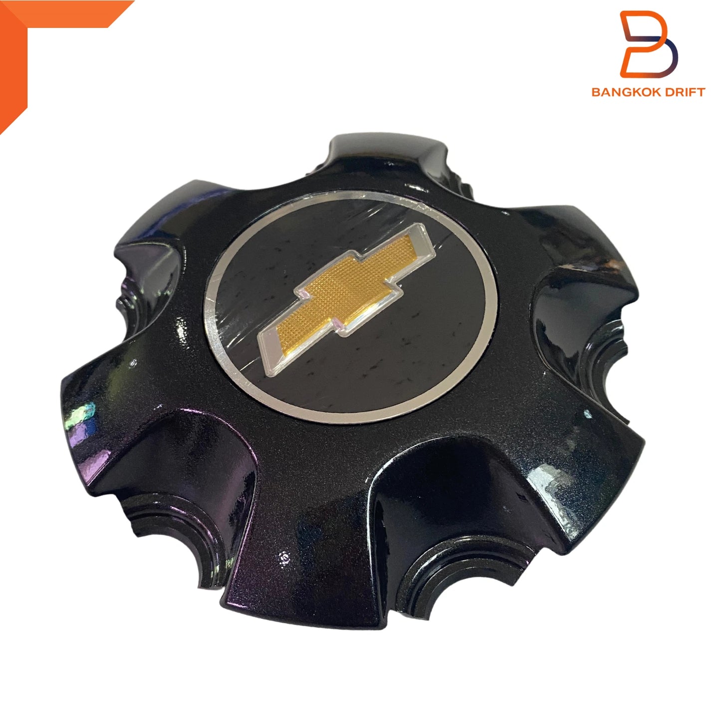 4 x Black Aluminium Wheel Center Cap Trim for Holden Colorado, Trailblazer (17-22)