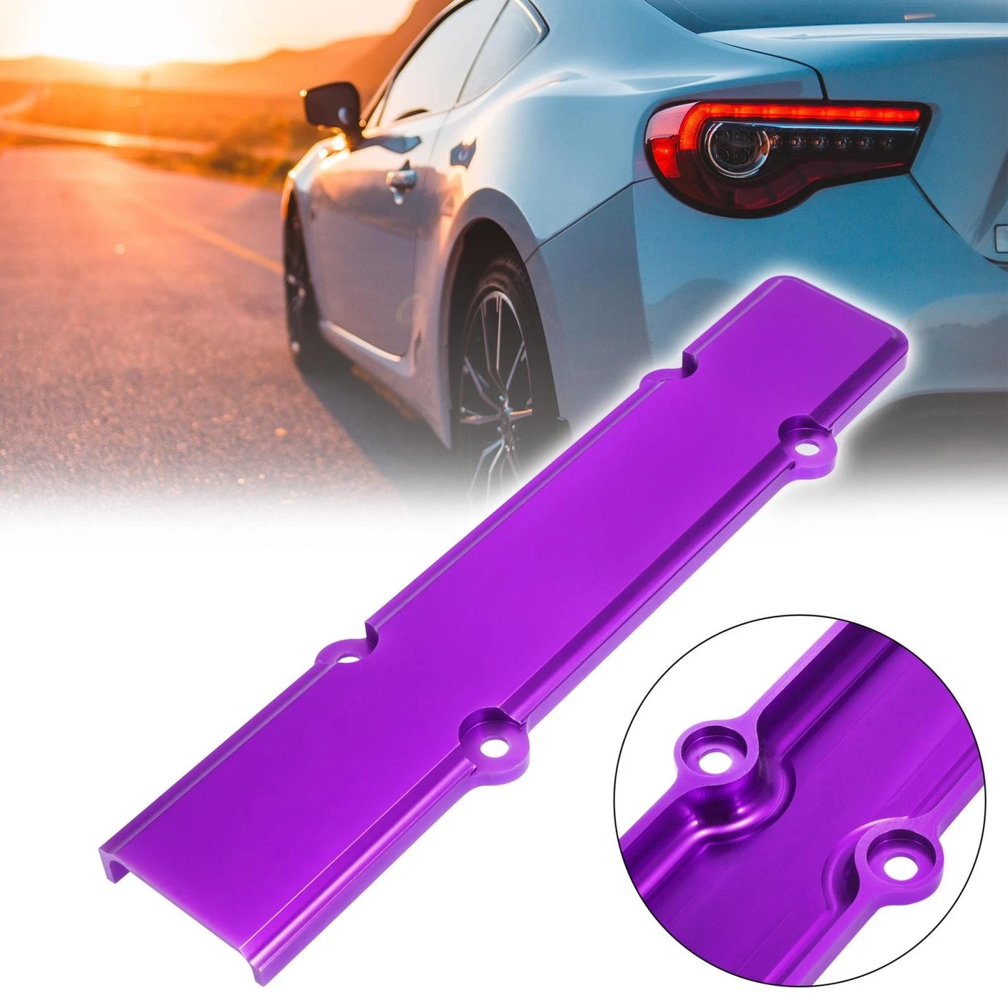 Purple Engine Valve Spark Plug Cover for Honda Civic B16 B18 VTEC (1996-2000)
