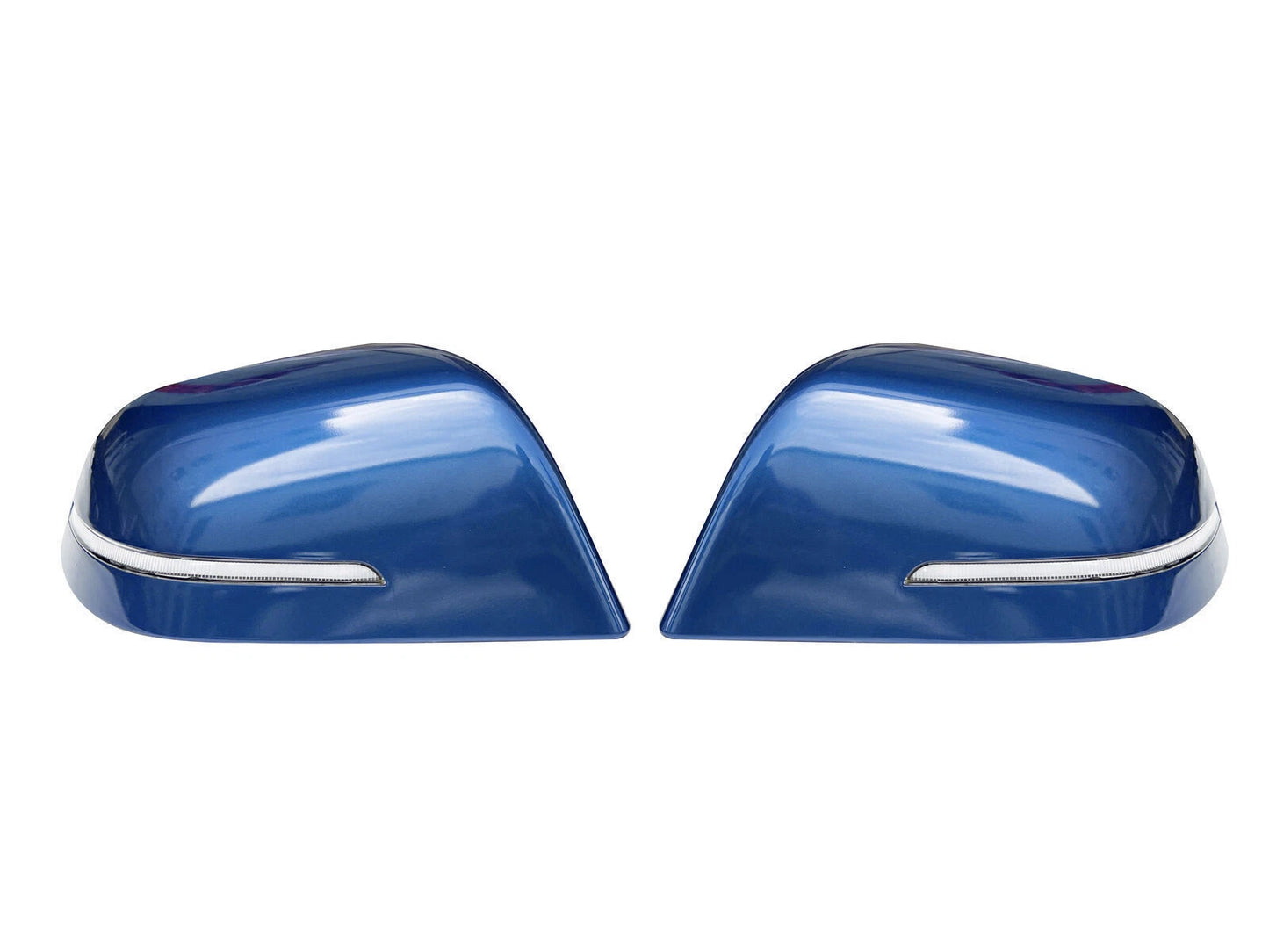 Rearview Side Mirror Cover Cap for Tesla Model 3 (2017-2023) with LED Light