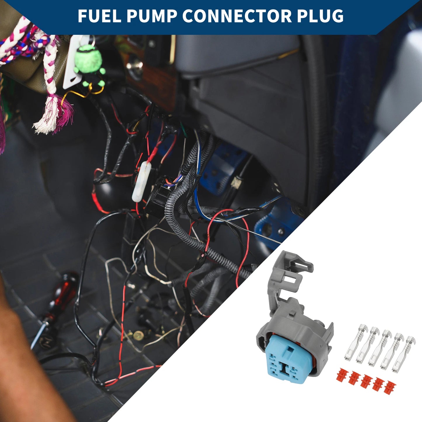 5 Pin Fuel Pump Connector Plug for Honda Acura