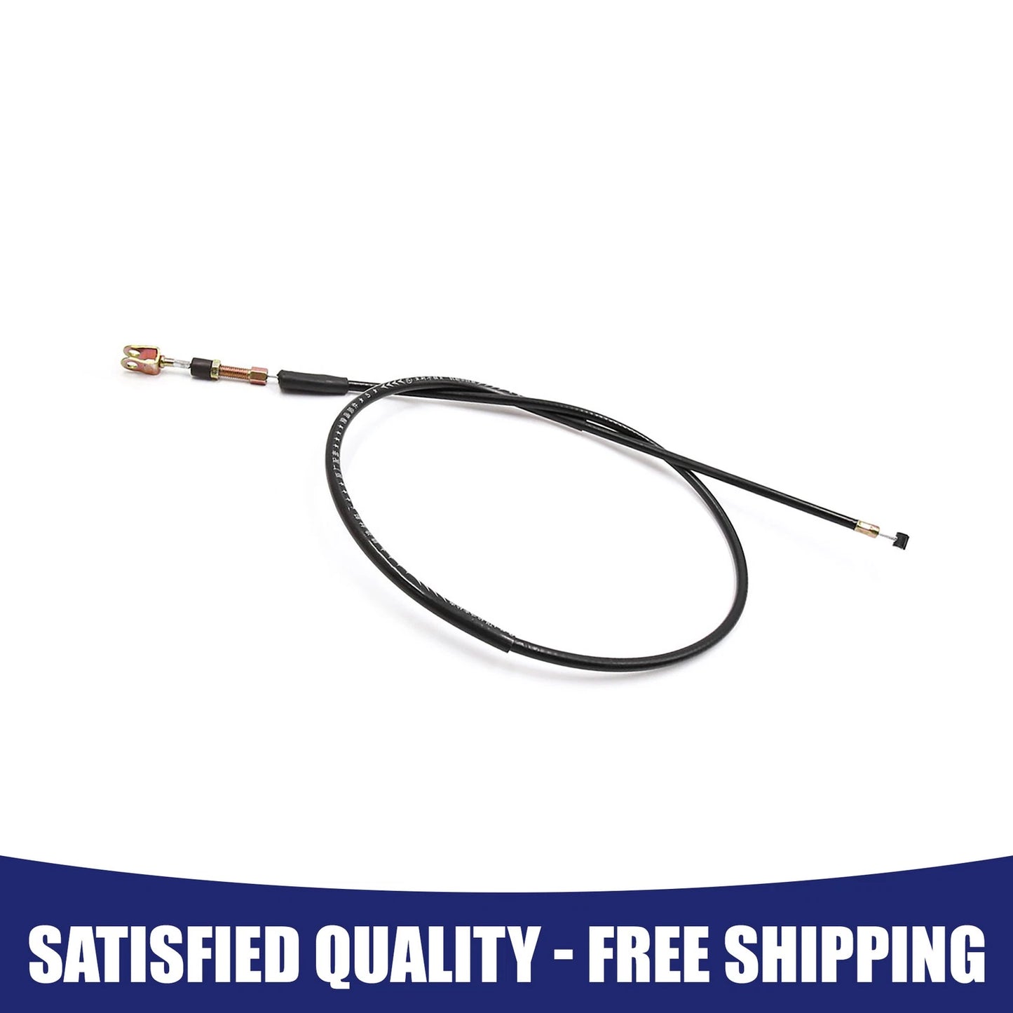 Black Rubber Coated Clutch Cable for Suzuki GN125