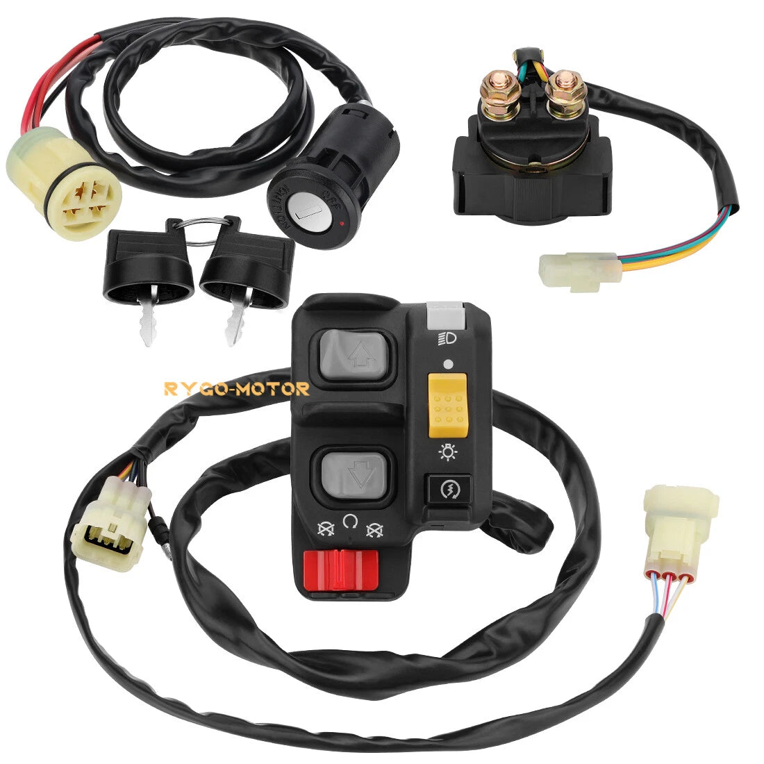 Handlebar Key Starter Relay Switch Honda Foreman 450 ES TRX450FE (1998–2004)