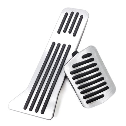 Stainless Steel Brake Gas Pedals Protection Covers for Mazda 2, 3, 6, CX-3, CX-4, CX-5 (2010-2023)