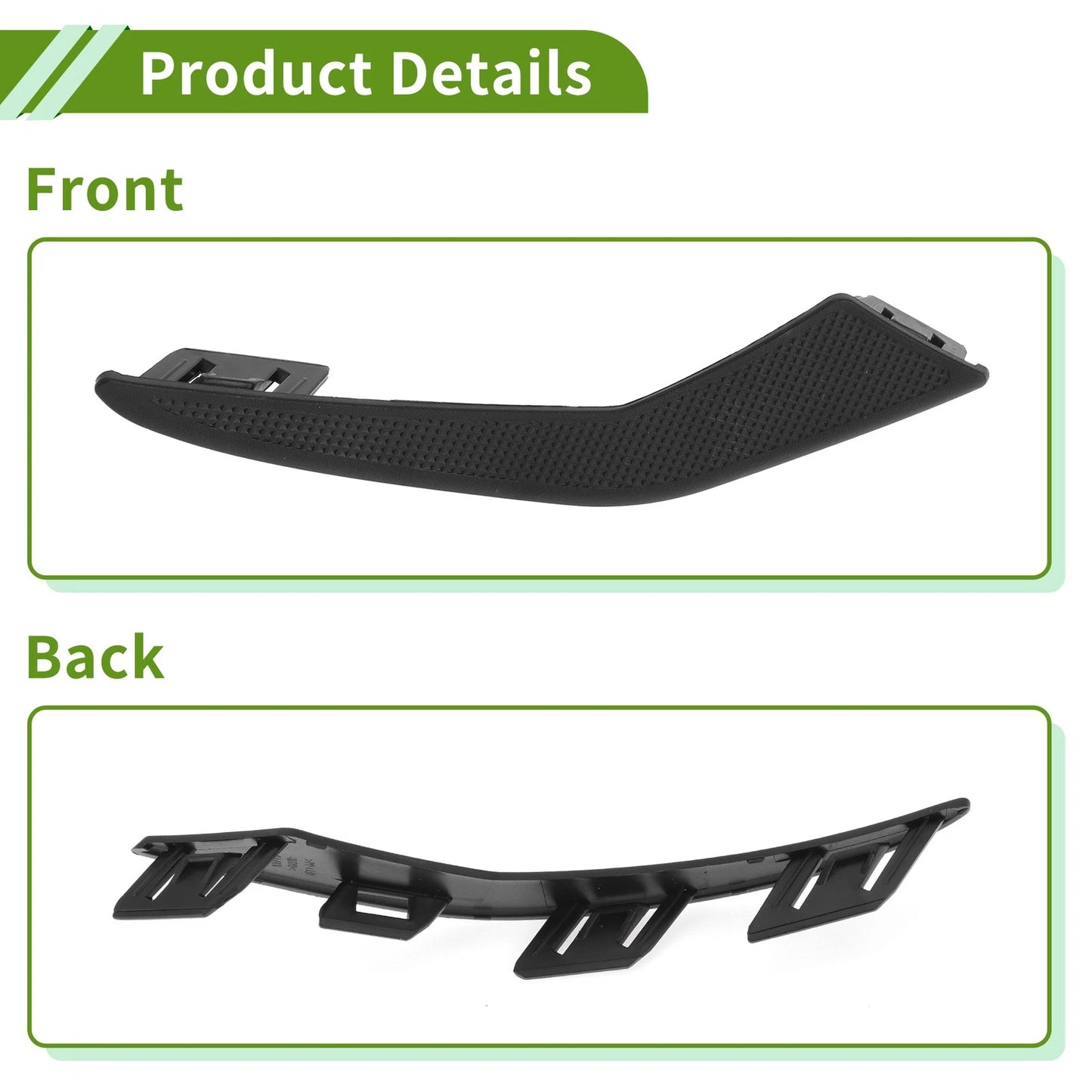 1 Pc Front Right Fog Light Grill for Toyota Corolla (2019-2021)