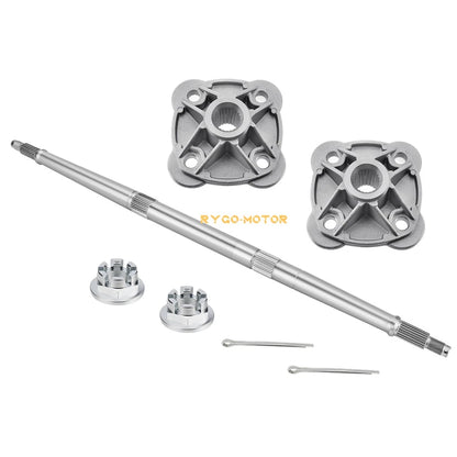 Rear Axle Shaft & Hubs for Polaris ATV Trail Blazer Trail Boss Scrambler