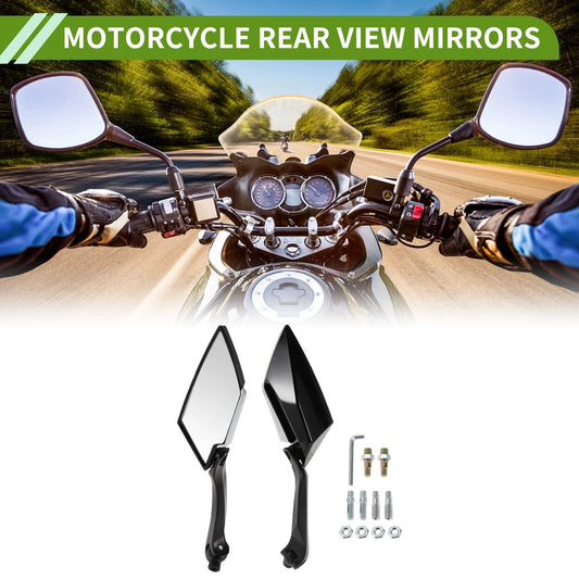 M8/M10 Rear View Mirrors 1 Set for Motorcycle