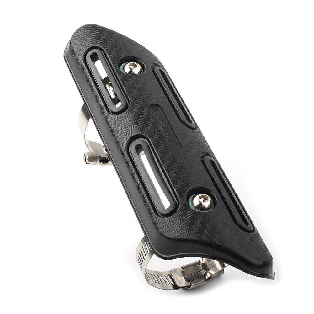 Chrome Exhaust Muffler Pipe Heat Shield Cover for Motorcycle (Universal)