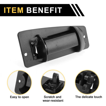 Front Right Door Handle for Chevrolet Silverado 2500 (1999-2004) Black