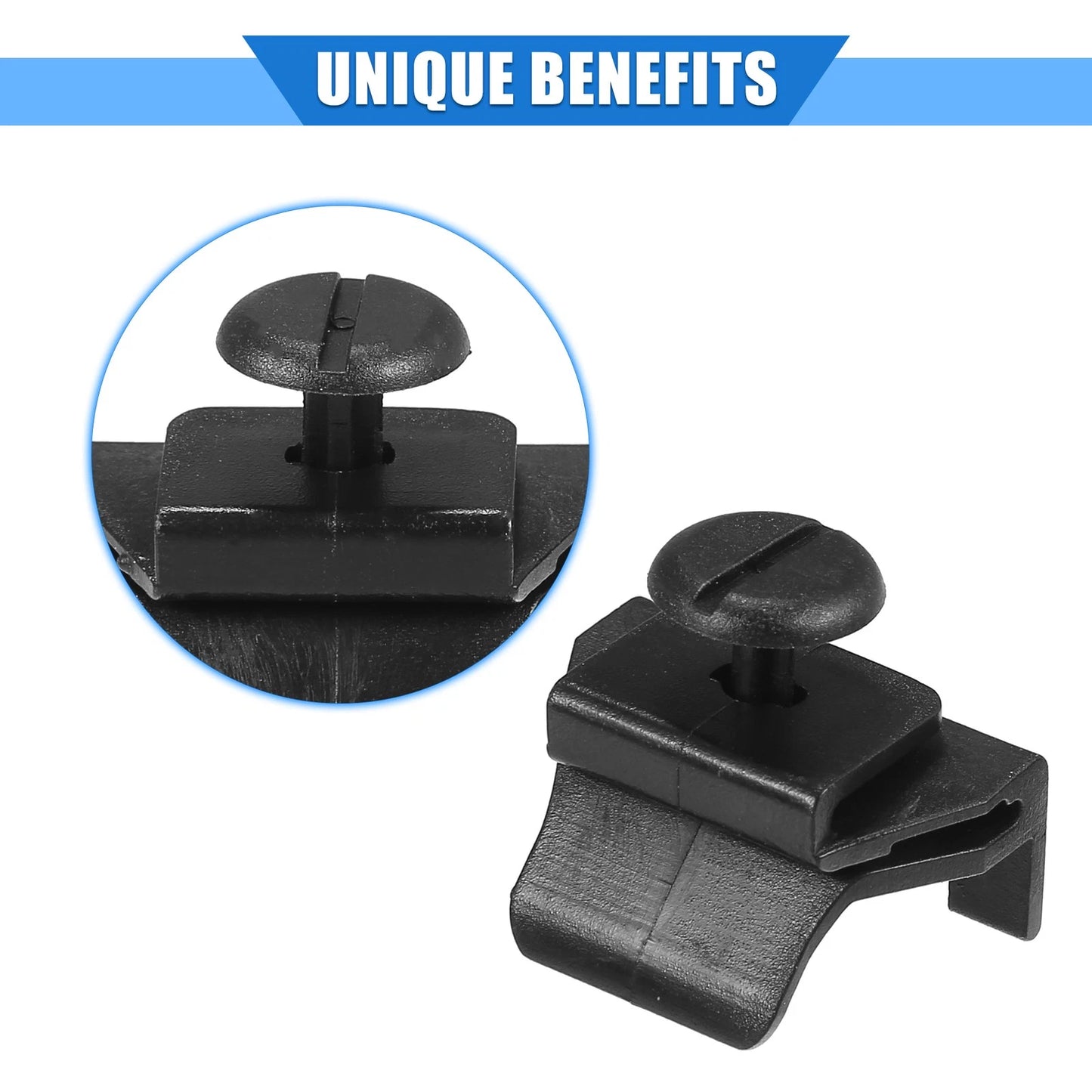 10 x Front Fender Bumper Cover Clip and Pin for Toyota Camry (2004–2011)