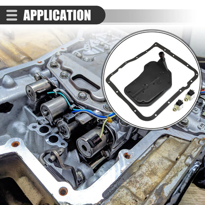 Transmission Filter Gasket Black 1 Set for Buick Rainier (2004–2005)