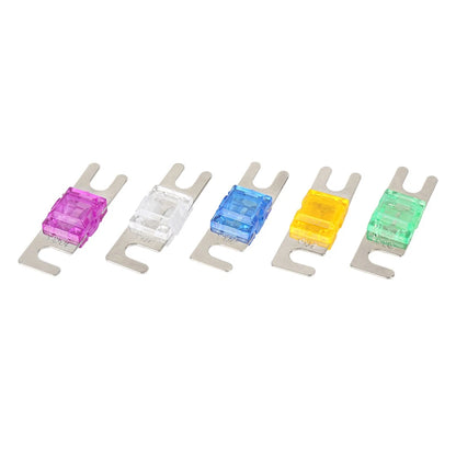30-100 Amp Mini ANL Fuses Kit for Car Vehicle Automotive