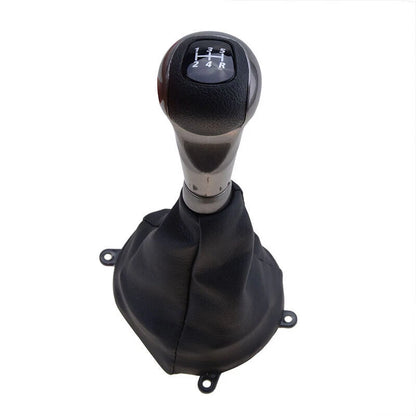 Gear Shift Knob & Boot Case Cover Kit for 2006-2011 Honda Civic DX EX LX
