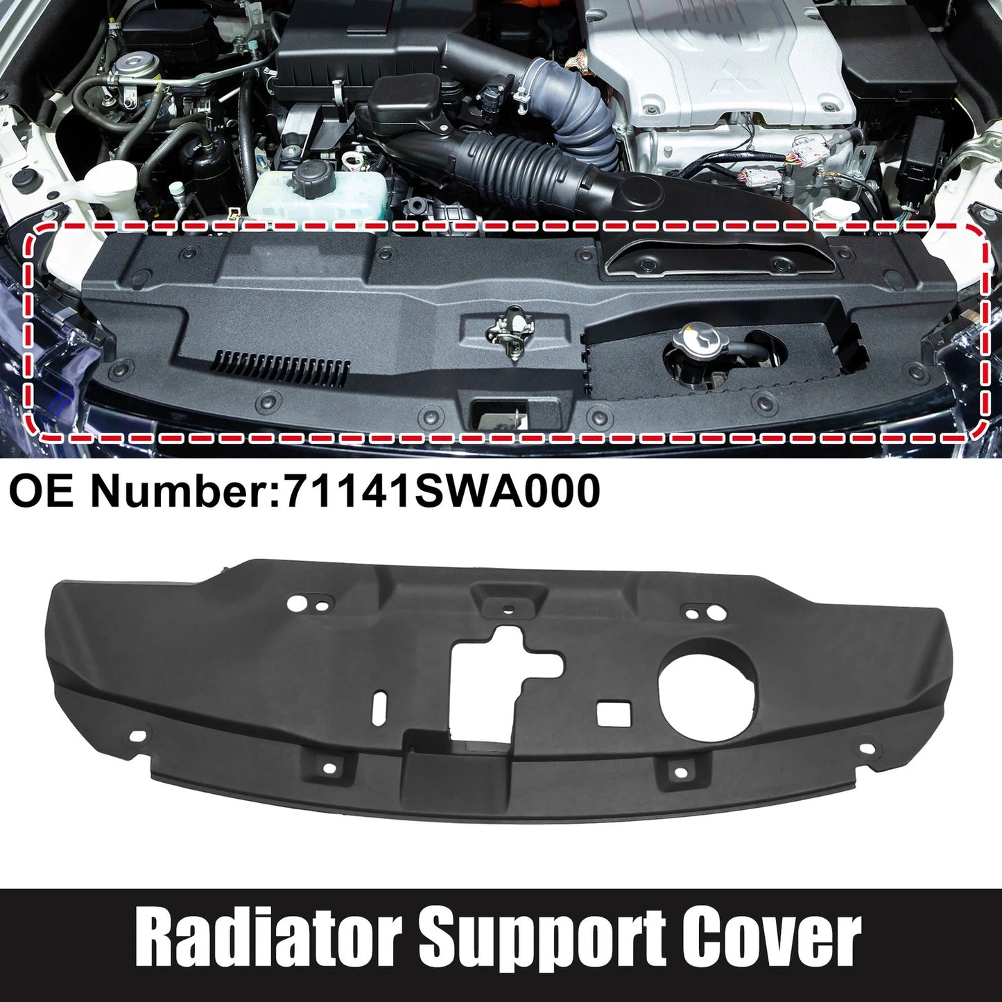 Radiator Support Cover for Honda CR-V EX EX-L LX (2017-2023)