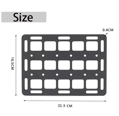 Tactical Molle Panel Car Headrest Gun Rack Storage for Vehicle