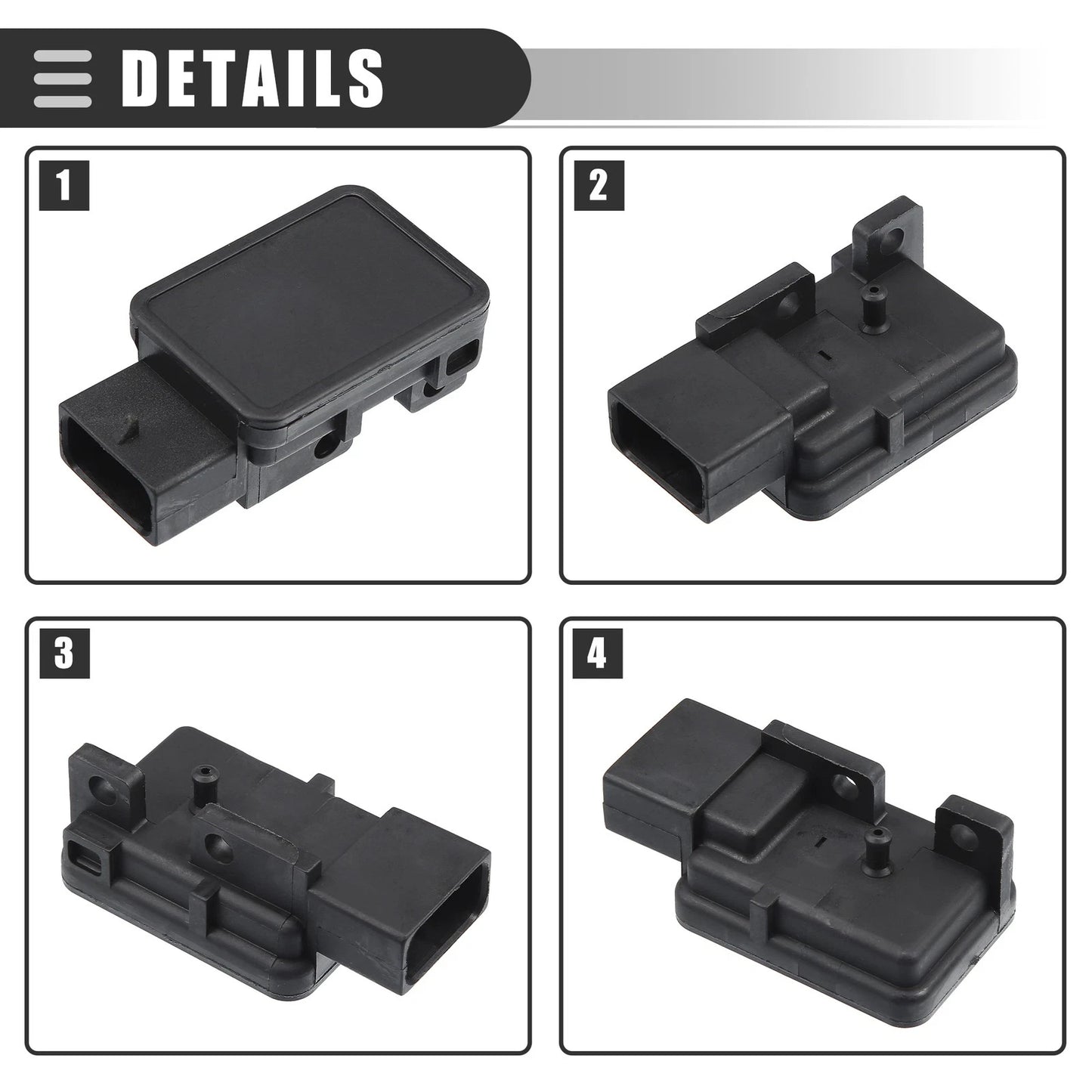 MAP Manifold Air Pressure Sensor for Dodge B150 (1992-1994)