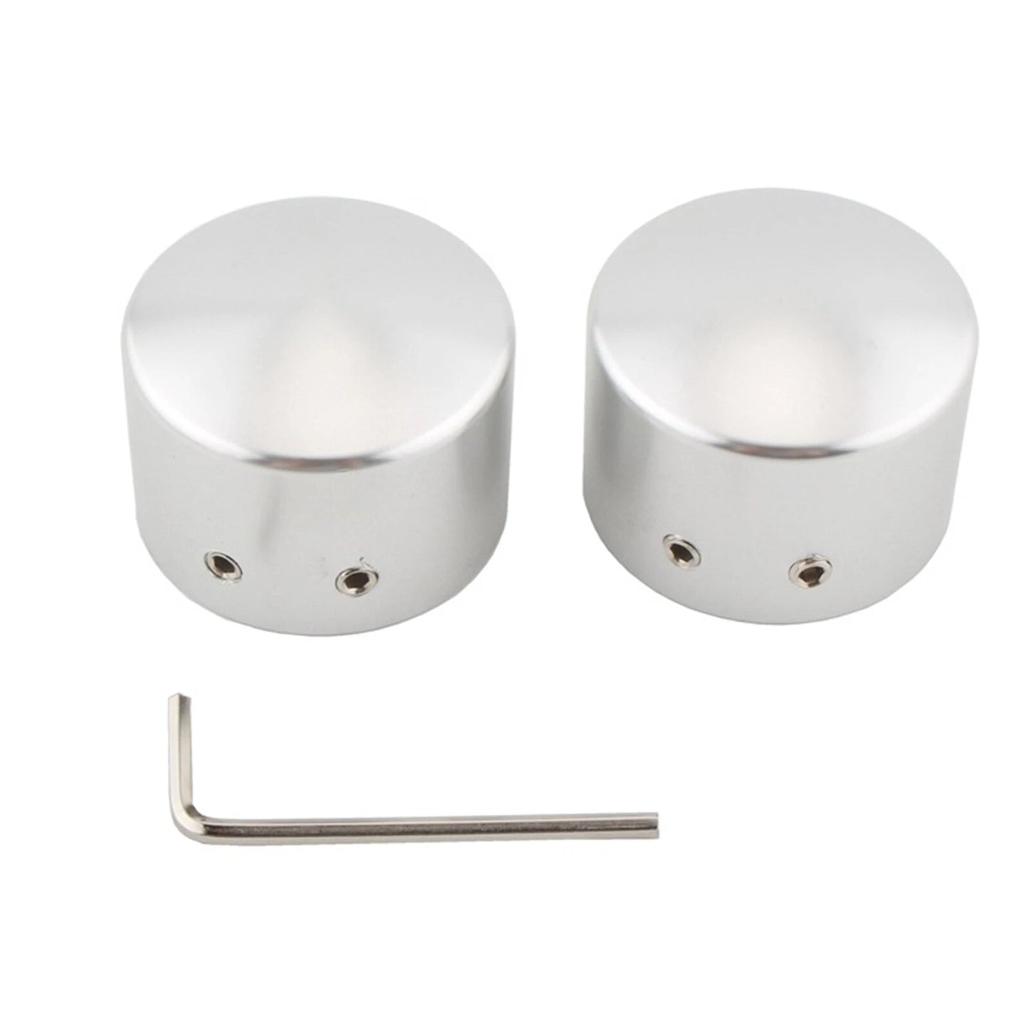 Front Wheel Axle Nut Cap for Harley Softail EFI FXSTI (2007-2017) Chrome