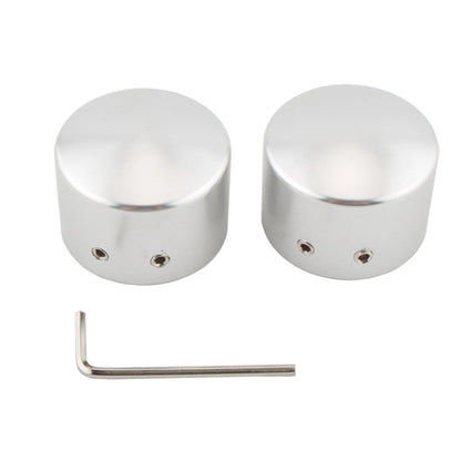 Front Wheel Axle Nut Cap for Harley Softail EFI FXSTI (2007-2017) Chrome