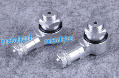 11.3mm Tyre Valve Stem Caps 90 Degree for Honda BMW Suzuki Kawasaki