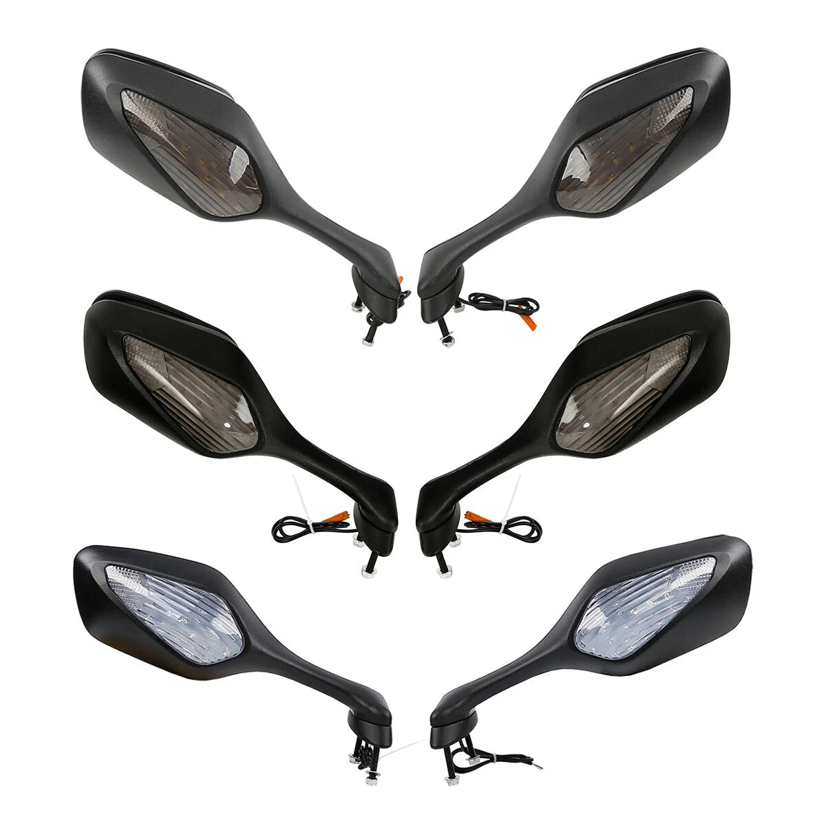 Smoke/Clear Lens LED Turn Signals for Honda CBR1000RR (2008-2016)