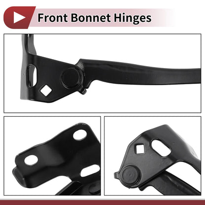 Hood Hinges 1 Pair for Honda Accord, Crosstour (2008-2012)