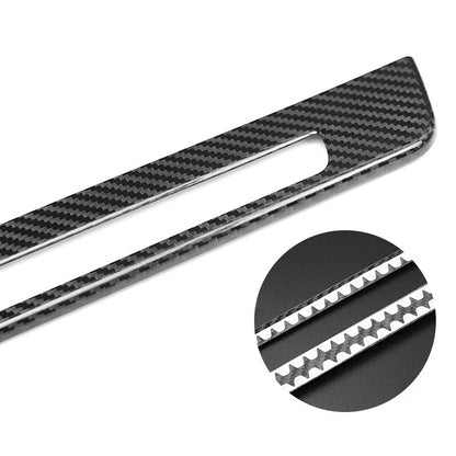 100%  Carbon Fiber Door Sill Cover Trim Strip for Subaru BRZ 2022-2024