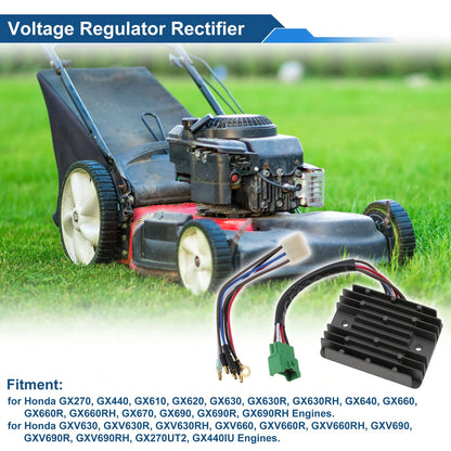 Voltage Regulator Rectifier for Honda GX270, GX440, GX610, GX620