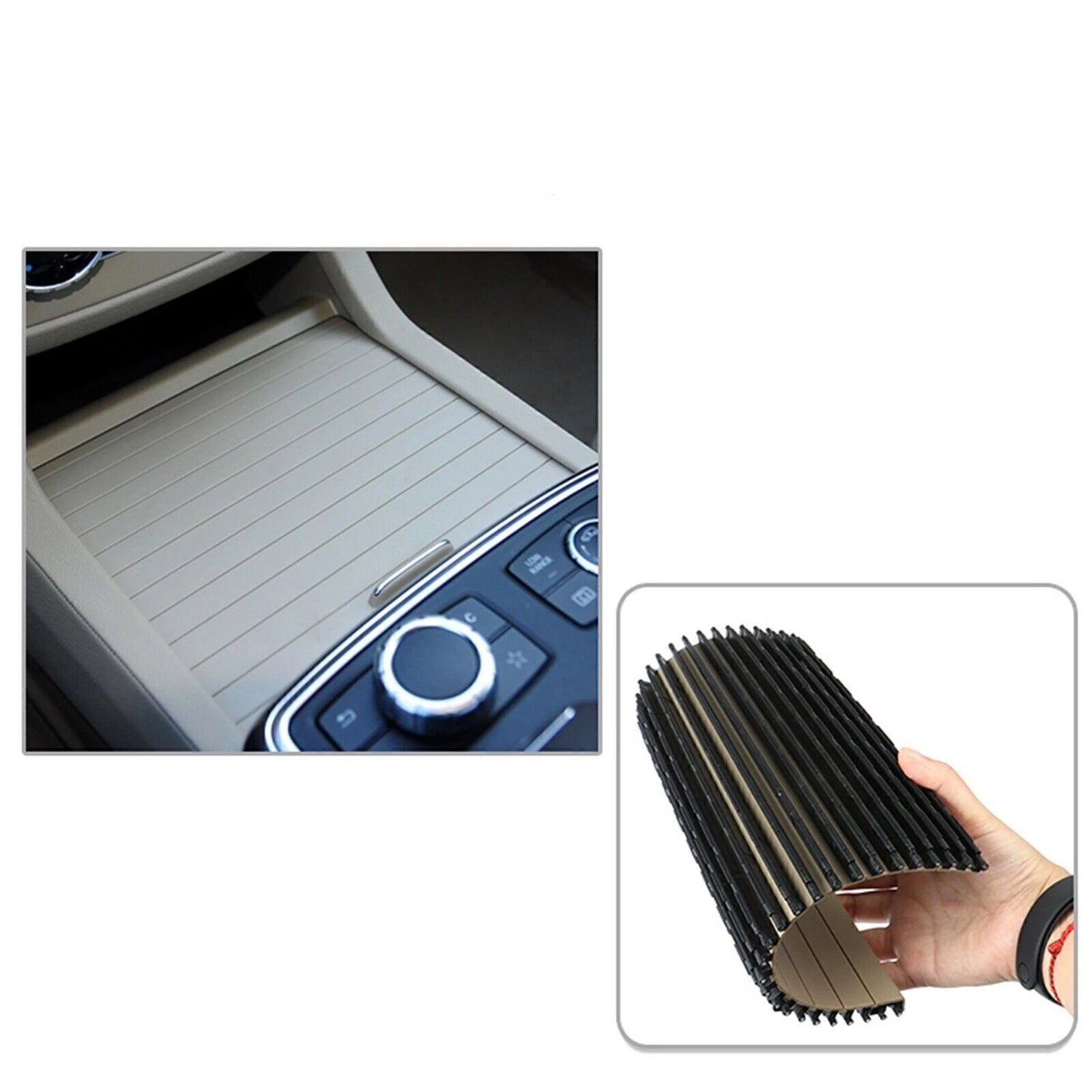 Water Bottle Holder Cover for Mercedes Benz W166 ML320 GL GLS GLE (2012-2019)