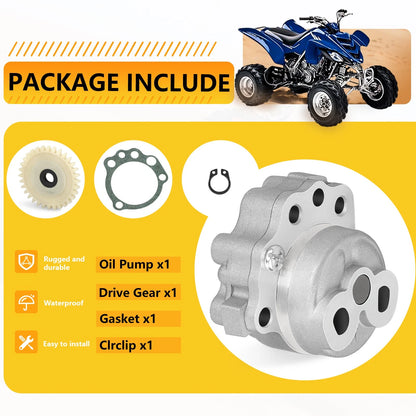 Oil Pump & Drive Gear Gasket for Yamaha Raptor 700R YFM700 2006-2024